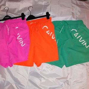 3 Calvin Klein men's swimwear medium